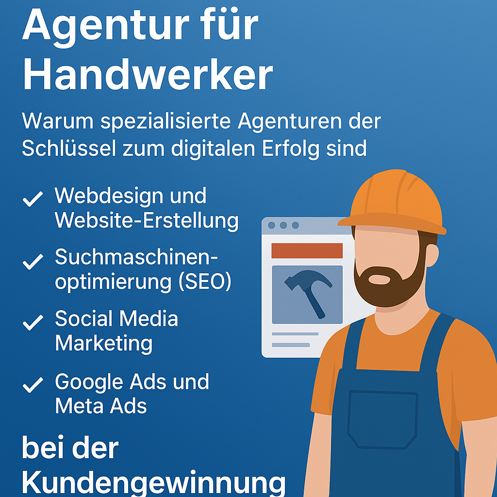kundenakquise im handwerk, Agentur im Handwerk, Agentur für Handwerk