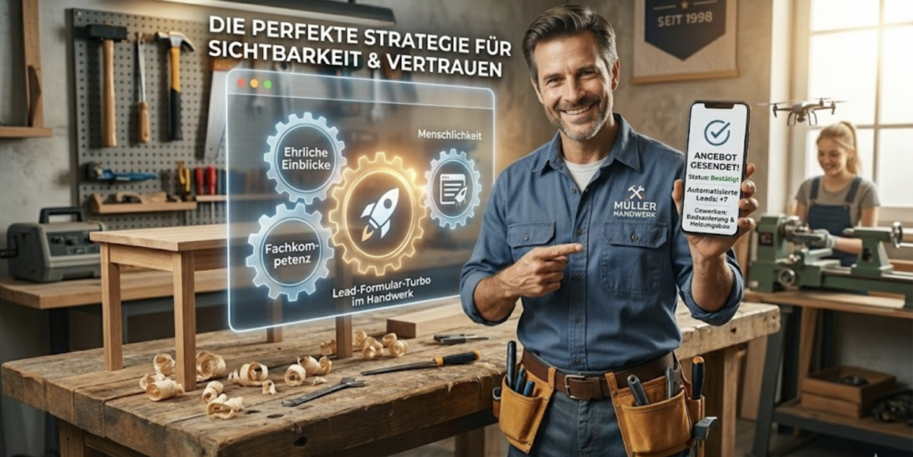 Digitalisierung im Handwerk: Wie du mit KI und smarten Tools wertvolle Zeit sparst