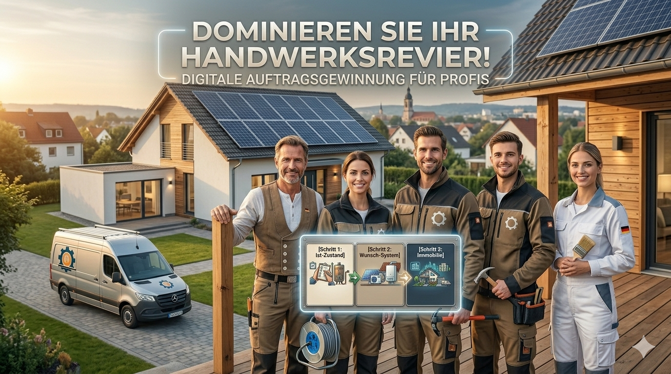maßgeschneiderte Marketinglösungen für Handwerksbetriebe, Growthmanufaktur, Auftragsgewinnung Handwerk